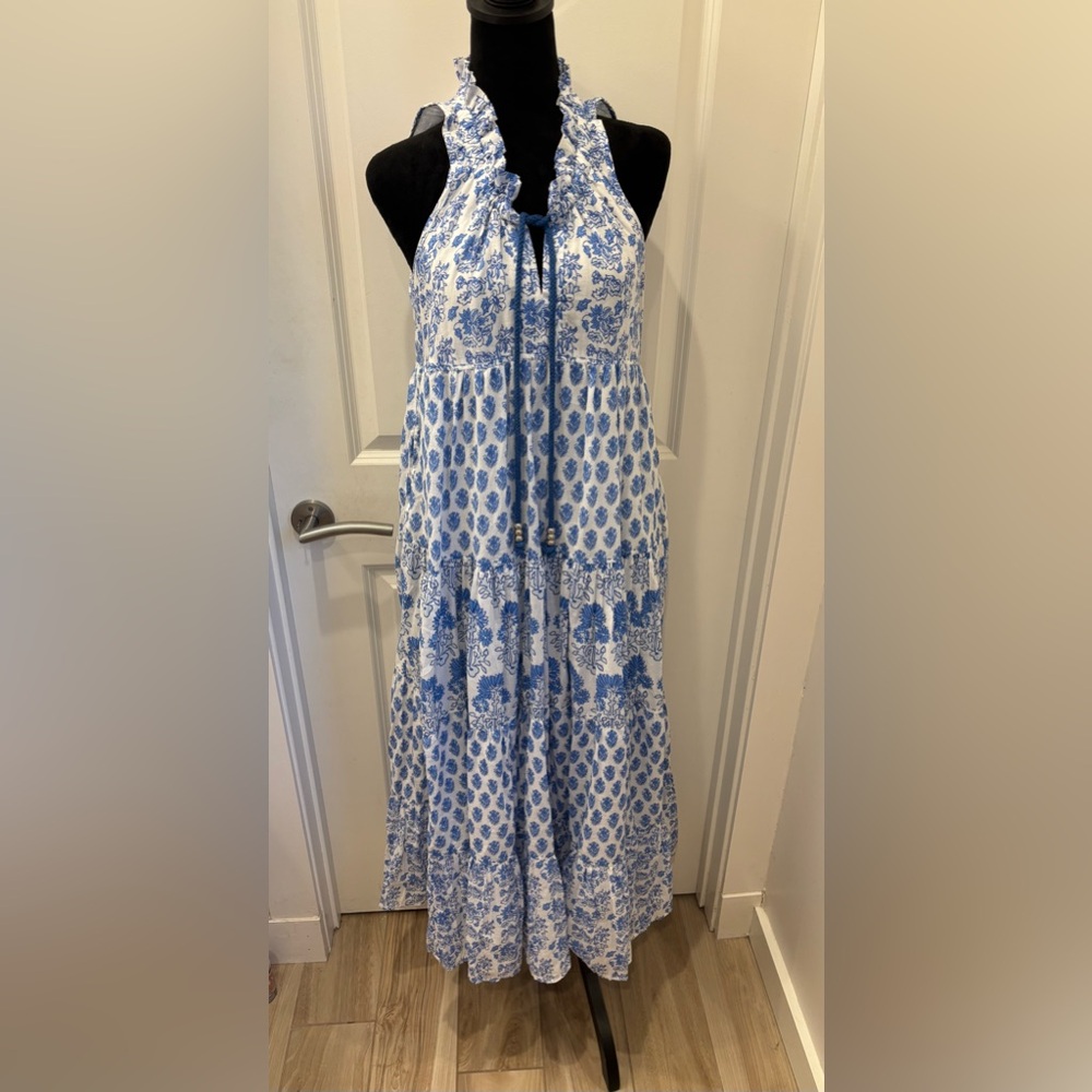 NWT Calypso St Barth’s block print maxi - XS